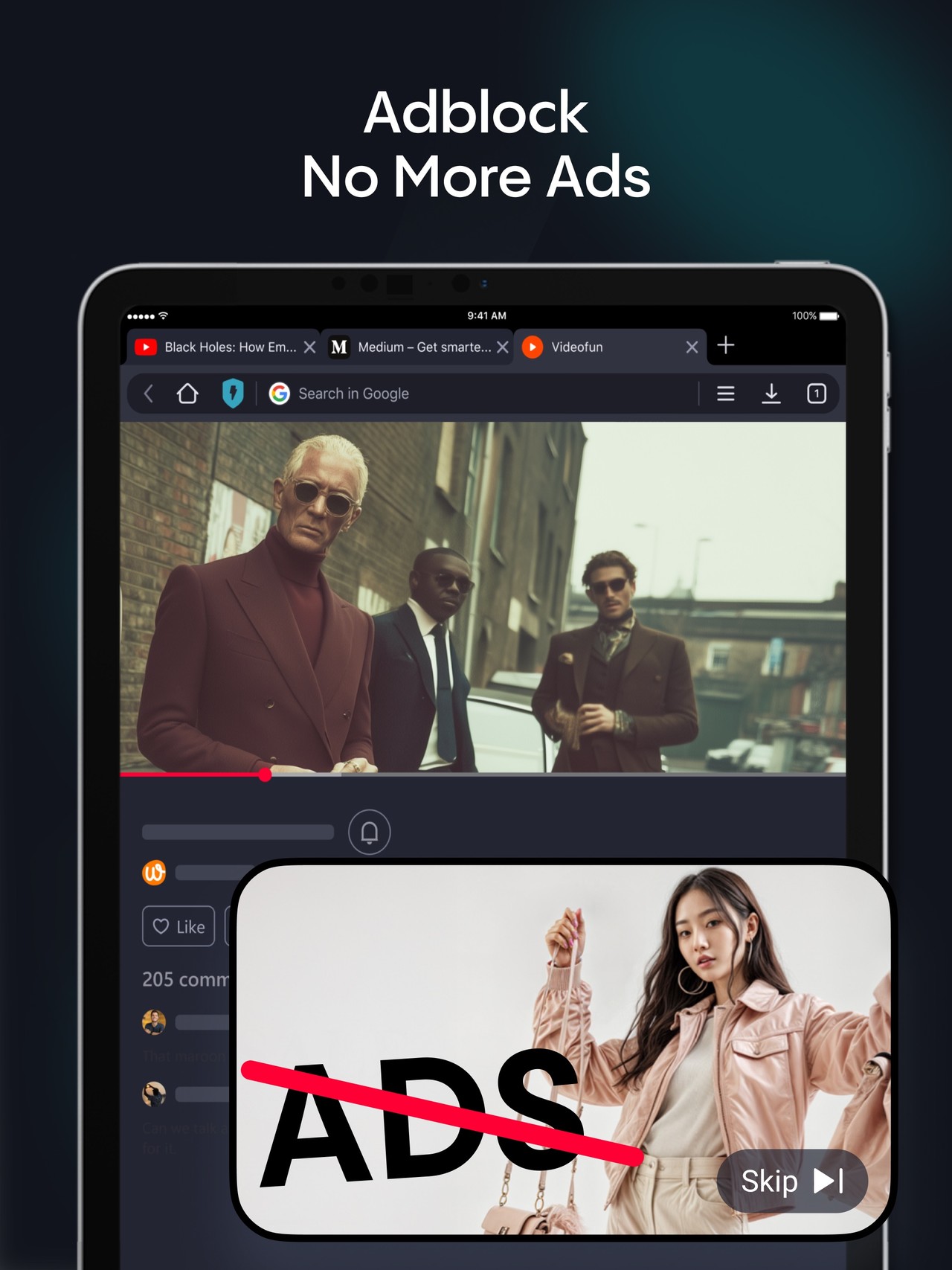 Aloha Browser - Private VPN iPad screenshot 3