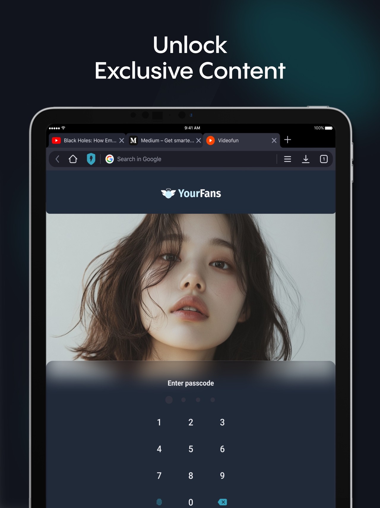 Aloha Browser - Private VPN iPad screenshot 4