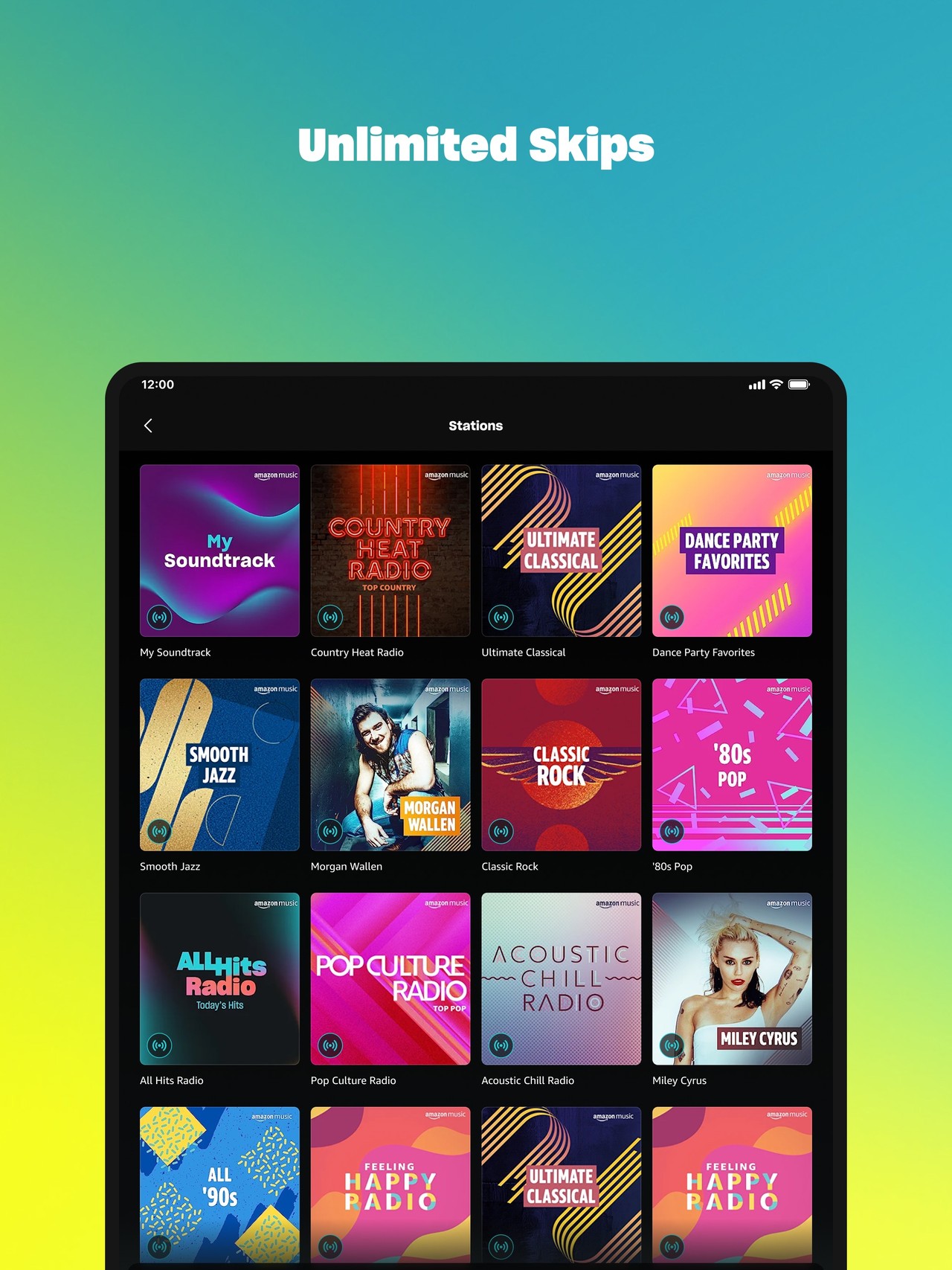 Amazon Music: Songs & Podcasts iPad screenshot 5