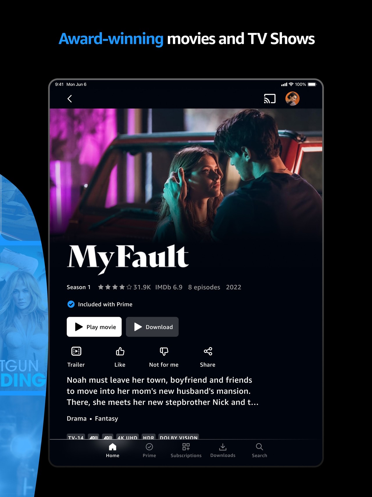 Amazon Prime Video iPad screenshot 3