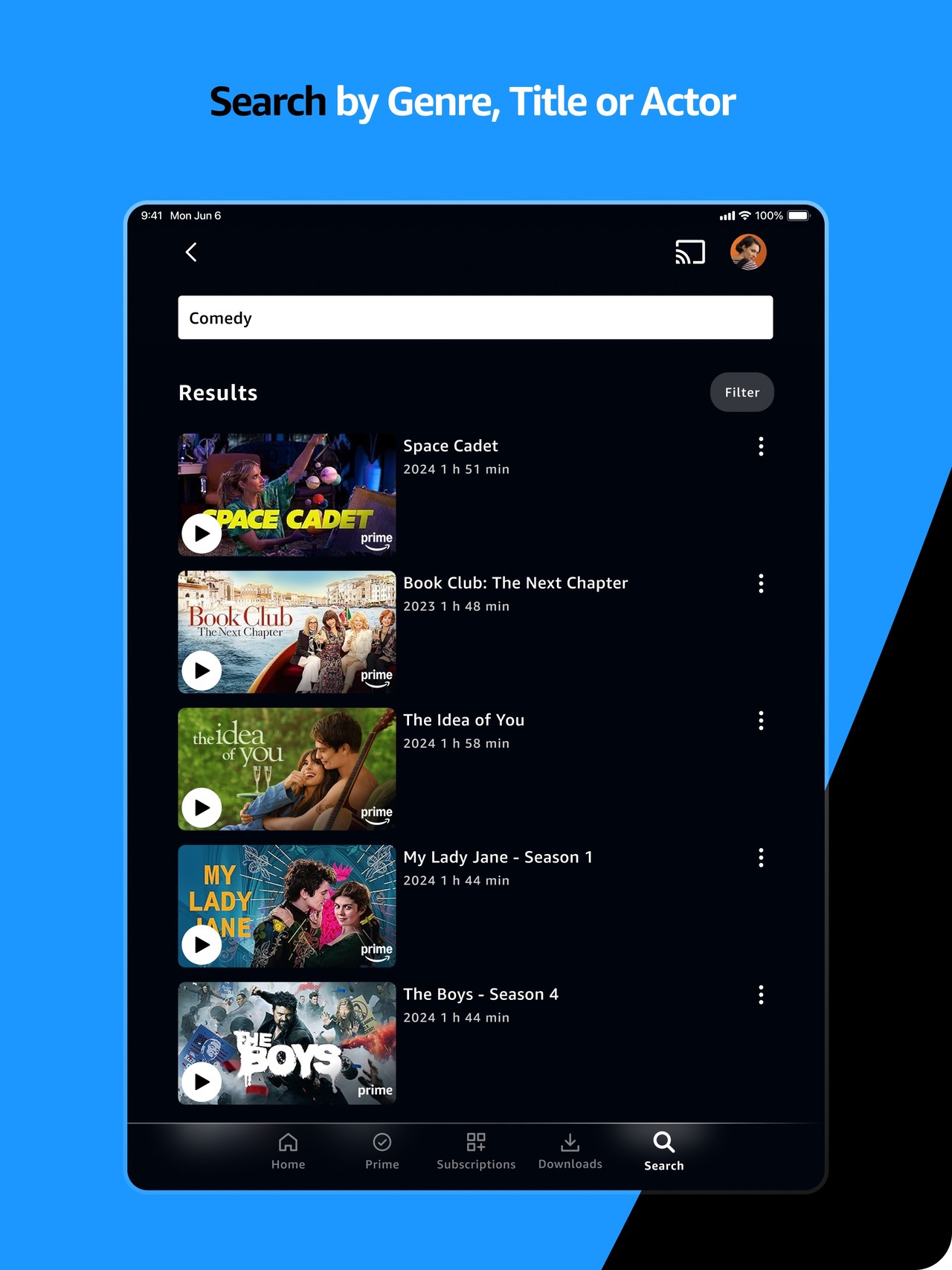 Amazon Prime Video iPad screenshot 5