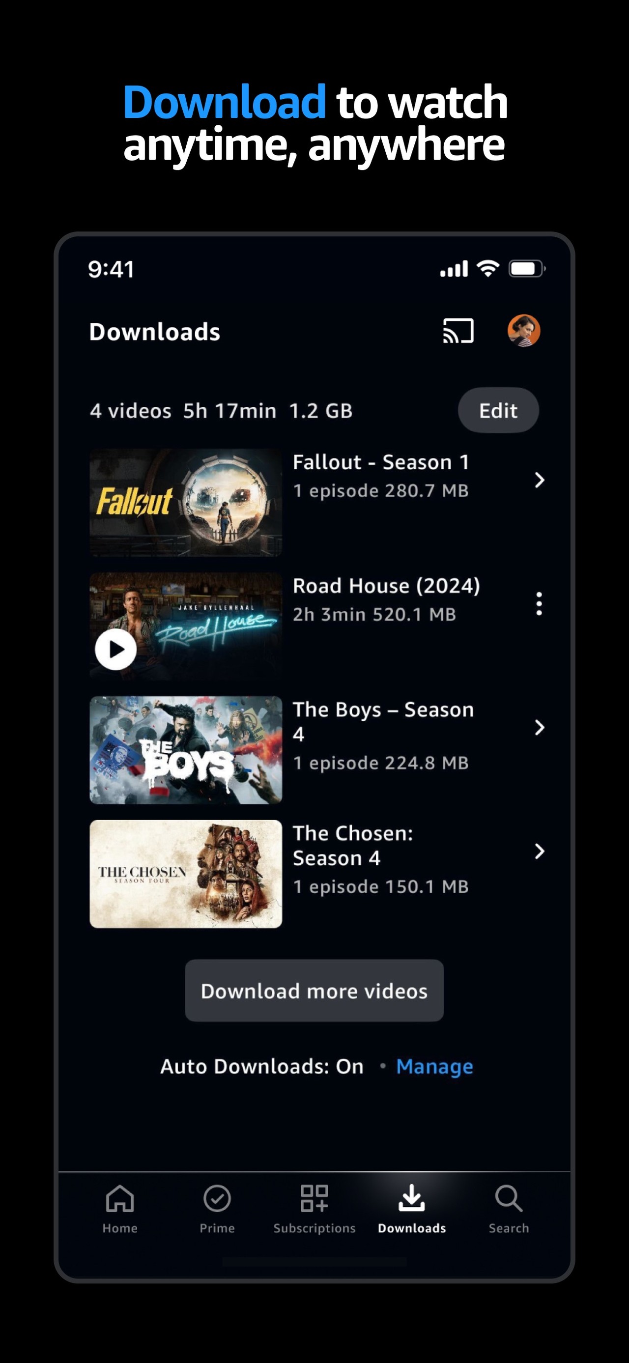 Amazon Prime Video iPhone screenshot 6