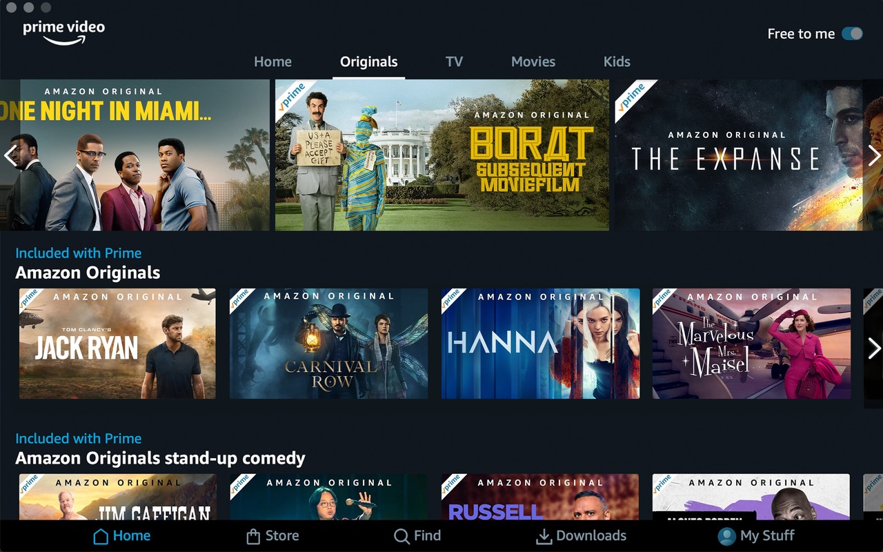 Amazon Prime Video Mac screenshot 2