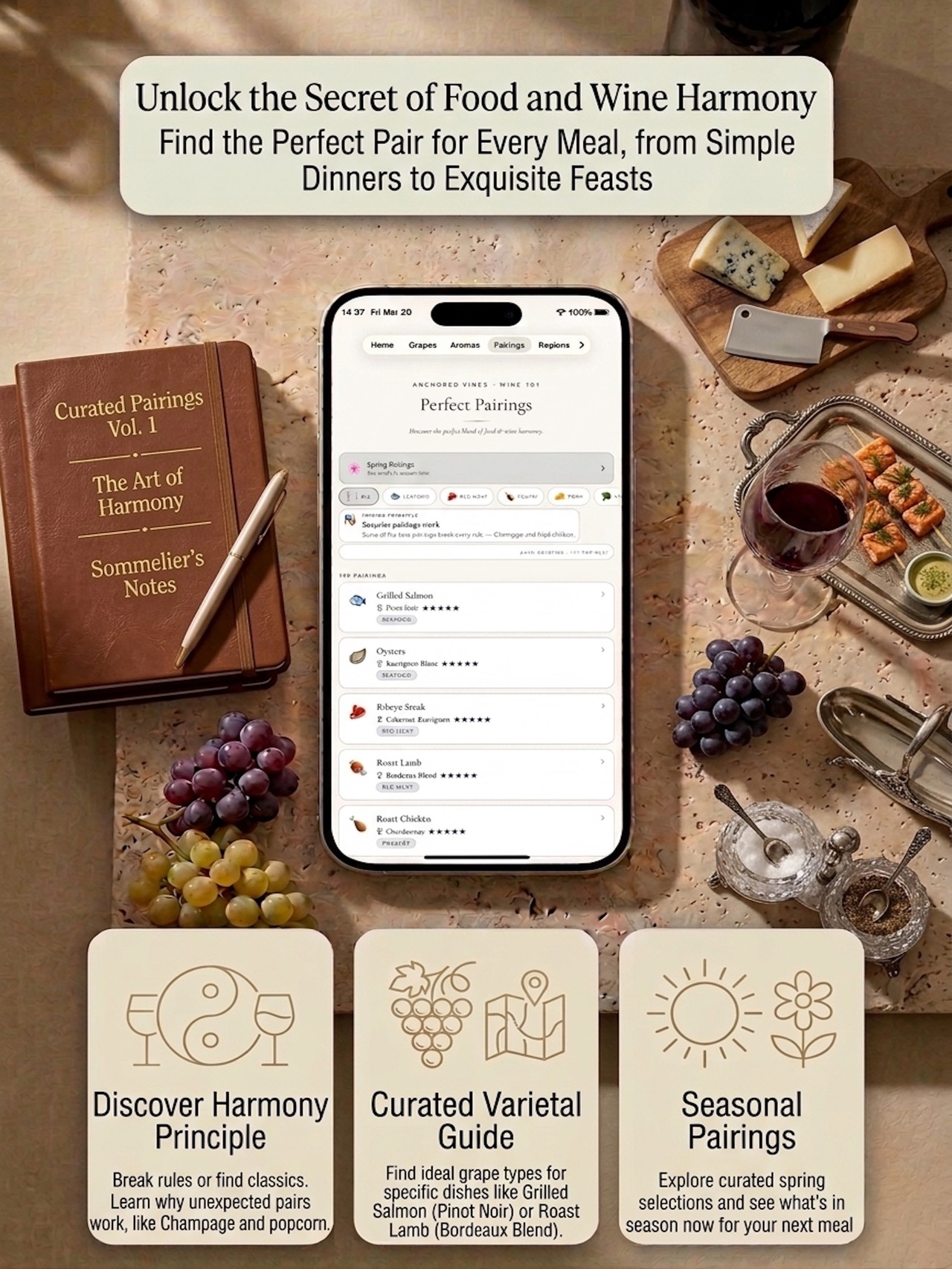 Anchored Vines: Wine Companion iPad screenshot 2