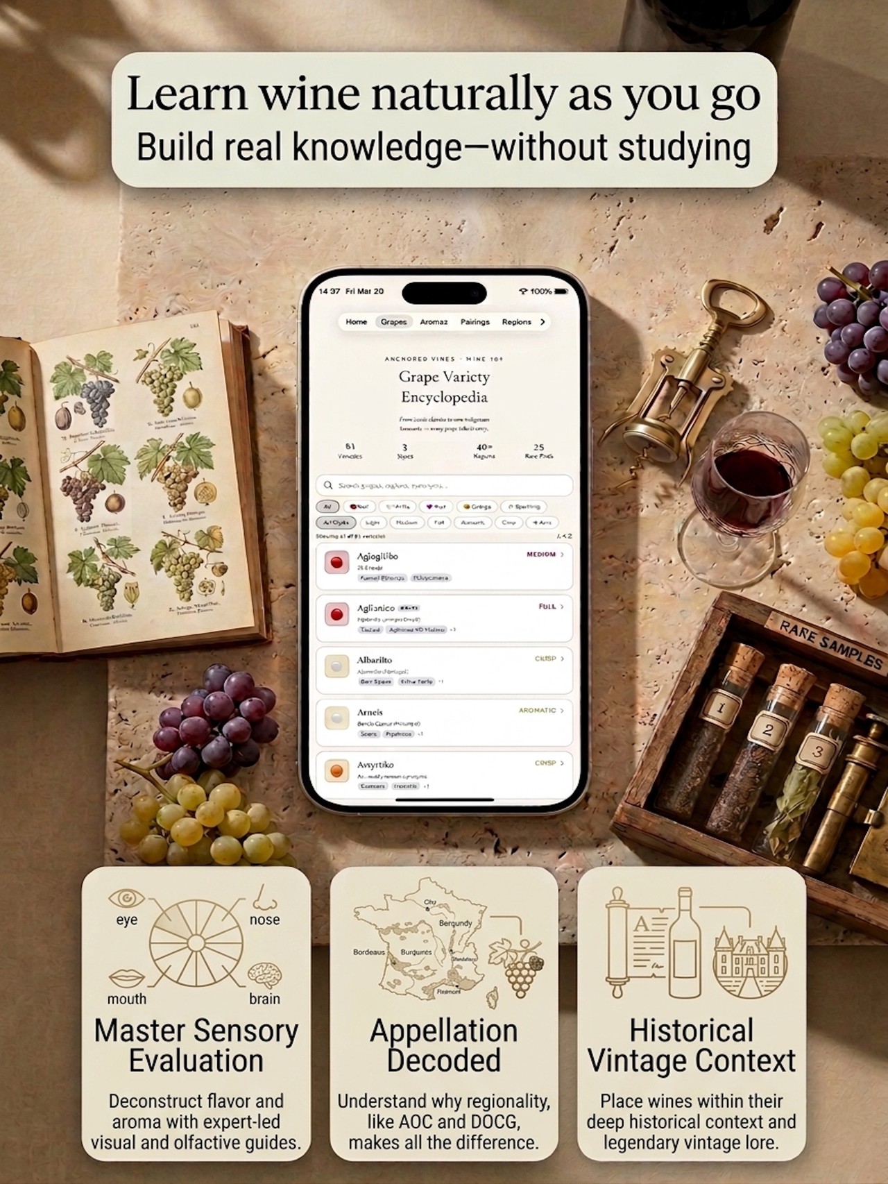 Anchored Vines: Wine Companion iPad screenshot 3