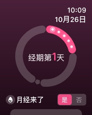 美柚 - 经期·备孕·怀孕·育儿&亲友版 Apple Watch screenshot 2