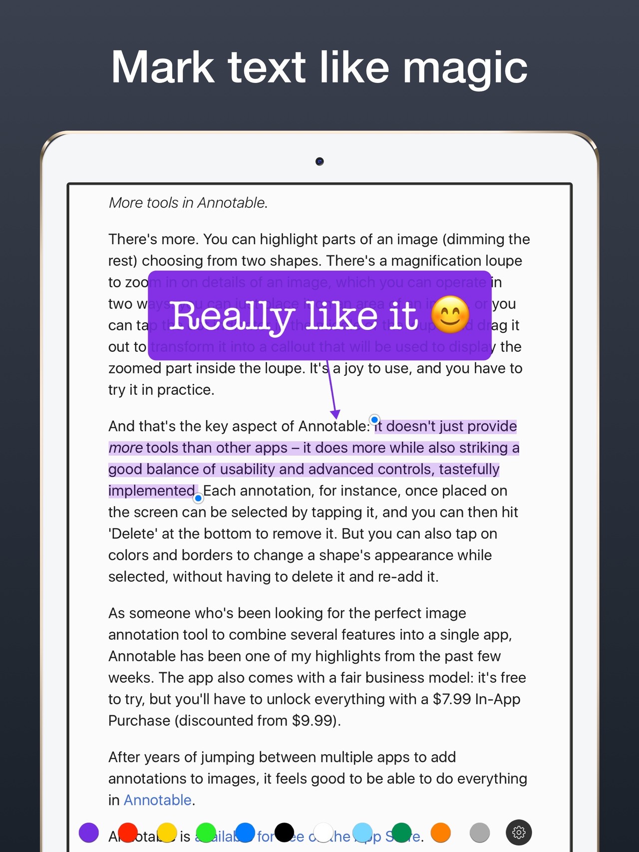Annotable: Annotation & Markup iPad screenshot 3
