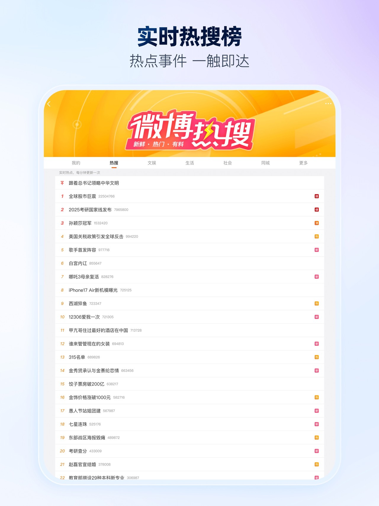 微博 iPad screenshot 2