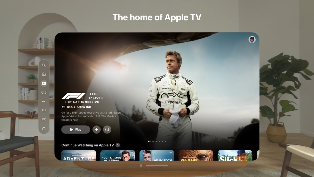 Apple TV Apple Vision screenshot 1