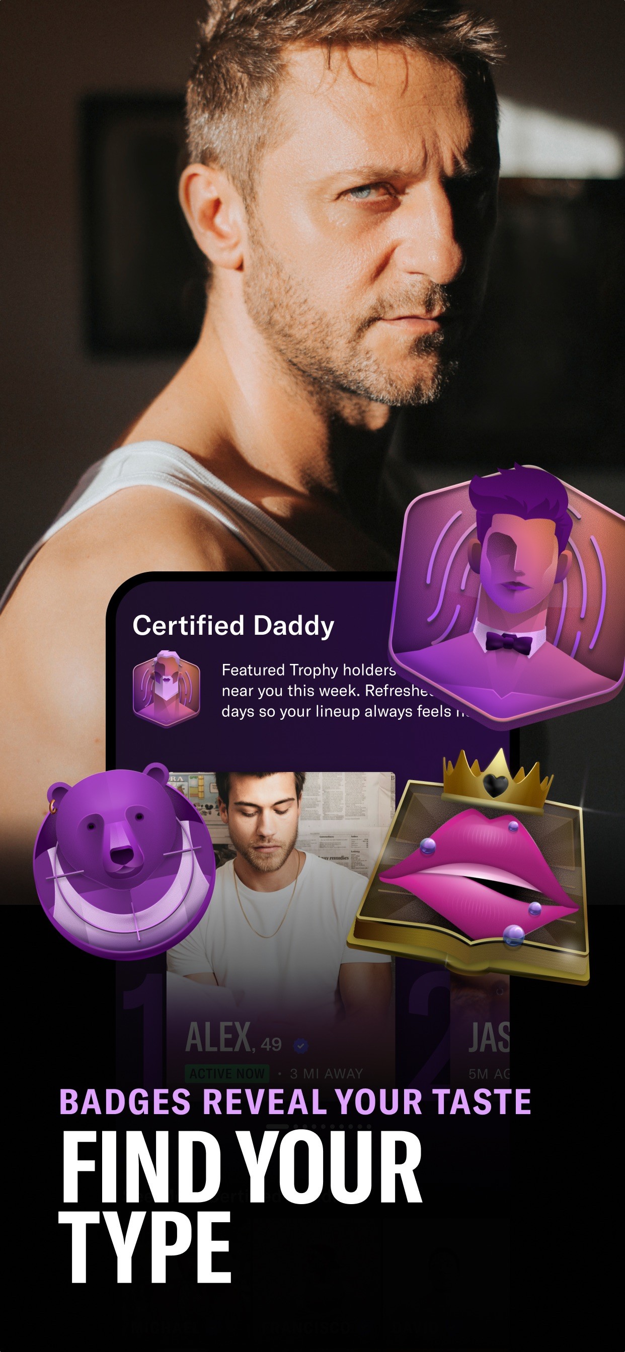Archer: Gay Dating & Chat iPhone screenshot 3