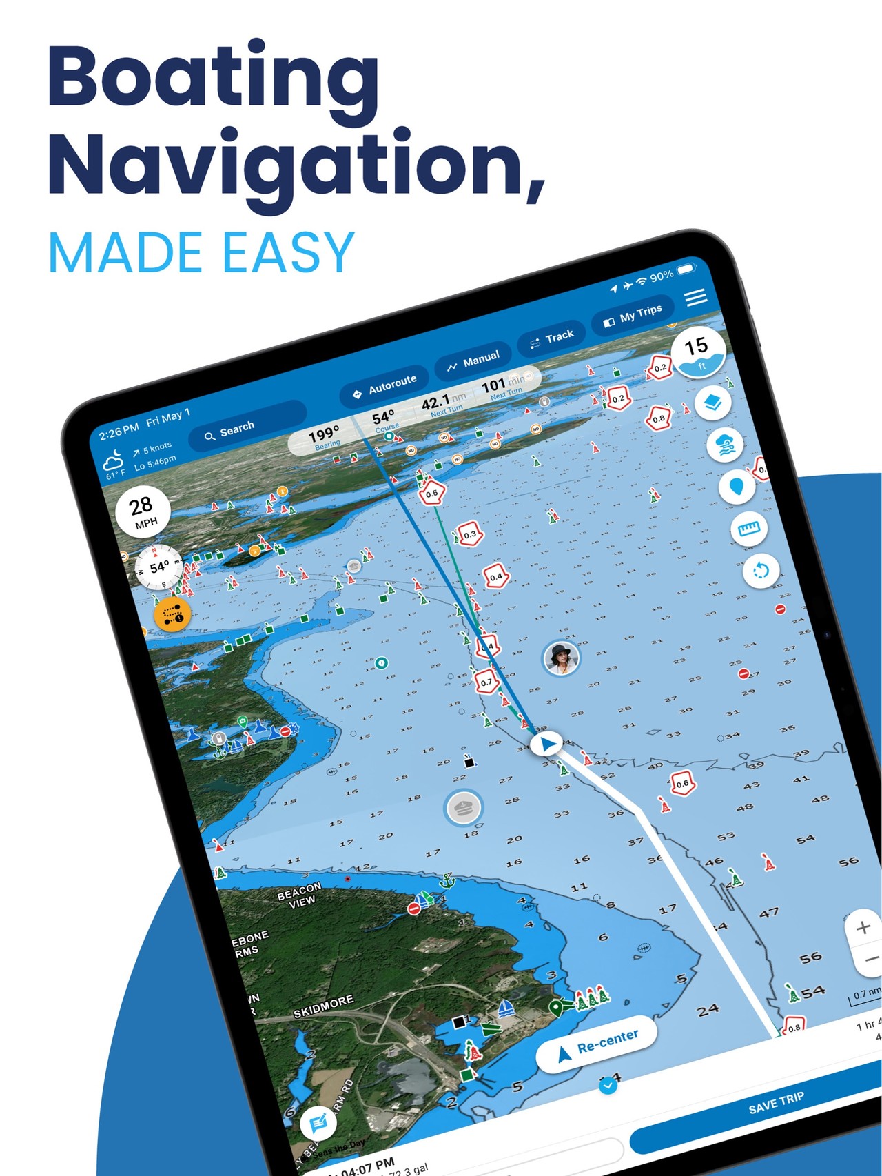 Argo - Boating Navigation iPad screenshot 1