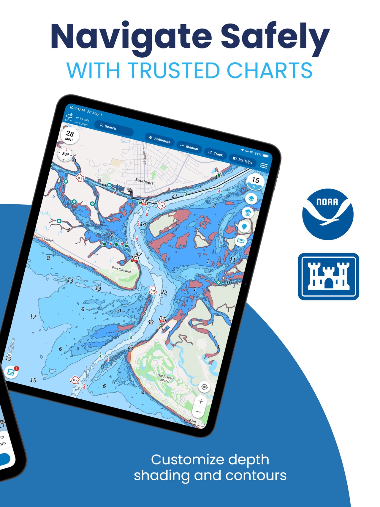 Argo - Boating Navigation iPad screenshot 2