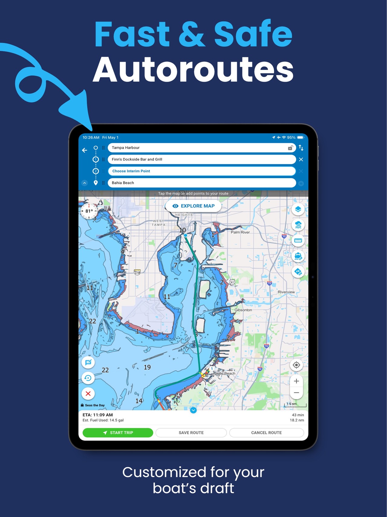 Argo - Boating Navigation iPad screenshot 3