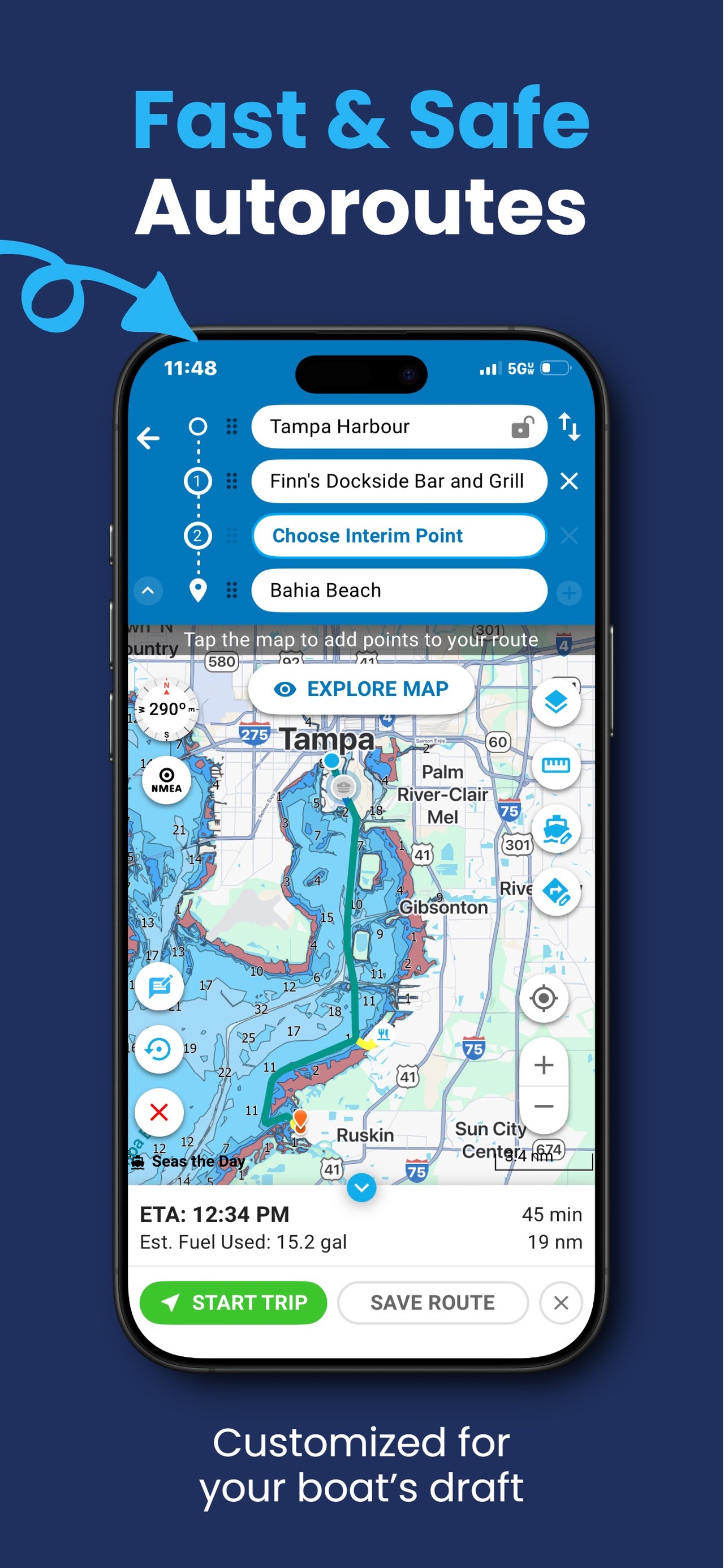 Argo - Boating Navigation iPhone screenshot 3