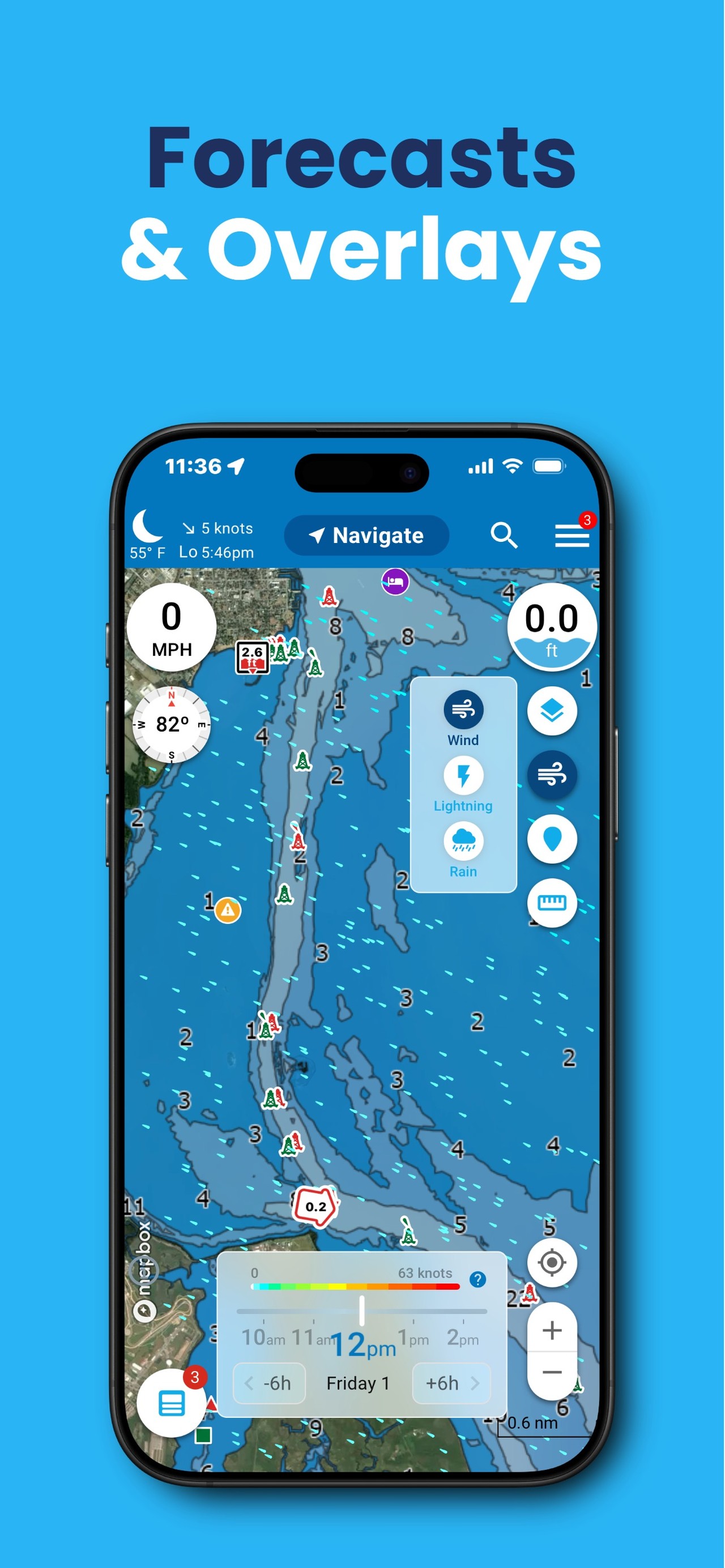 Argo - Boating Navigation iPhone screenshot 4