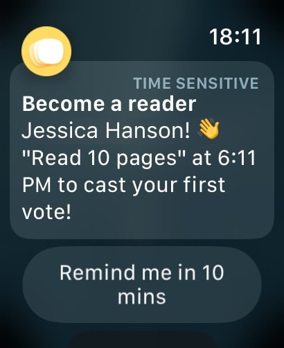 Atoms - from Atomic Habits Apple Watch screenshot 5