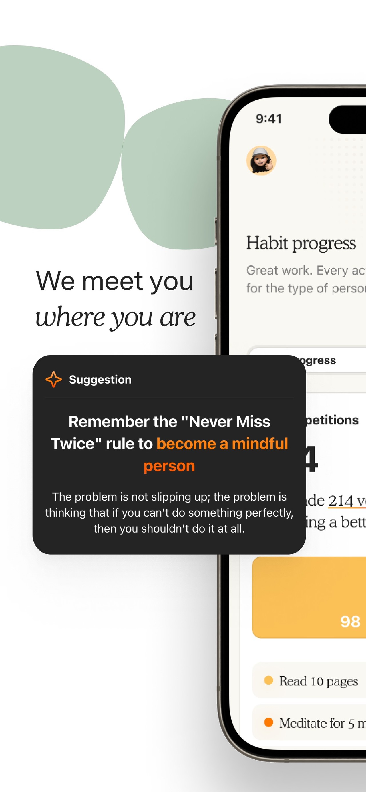 Atoms - from Atomic Habits iPhone screenshot 4