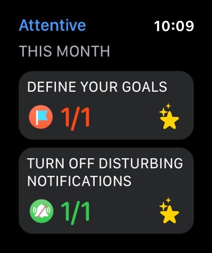 Attentive - Digital Wellness Apple Watch screenshot 3