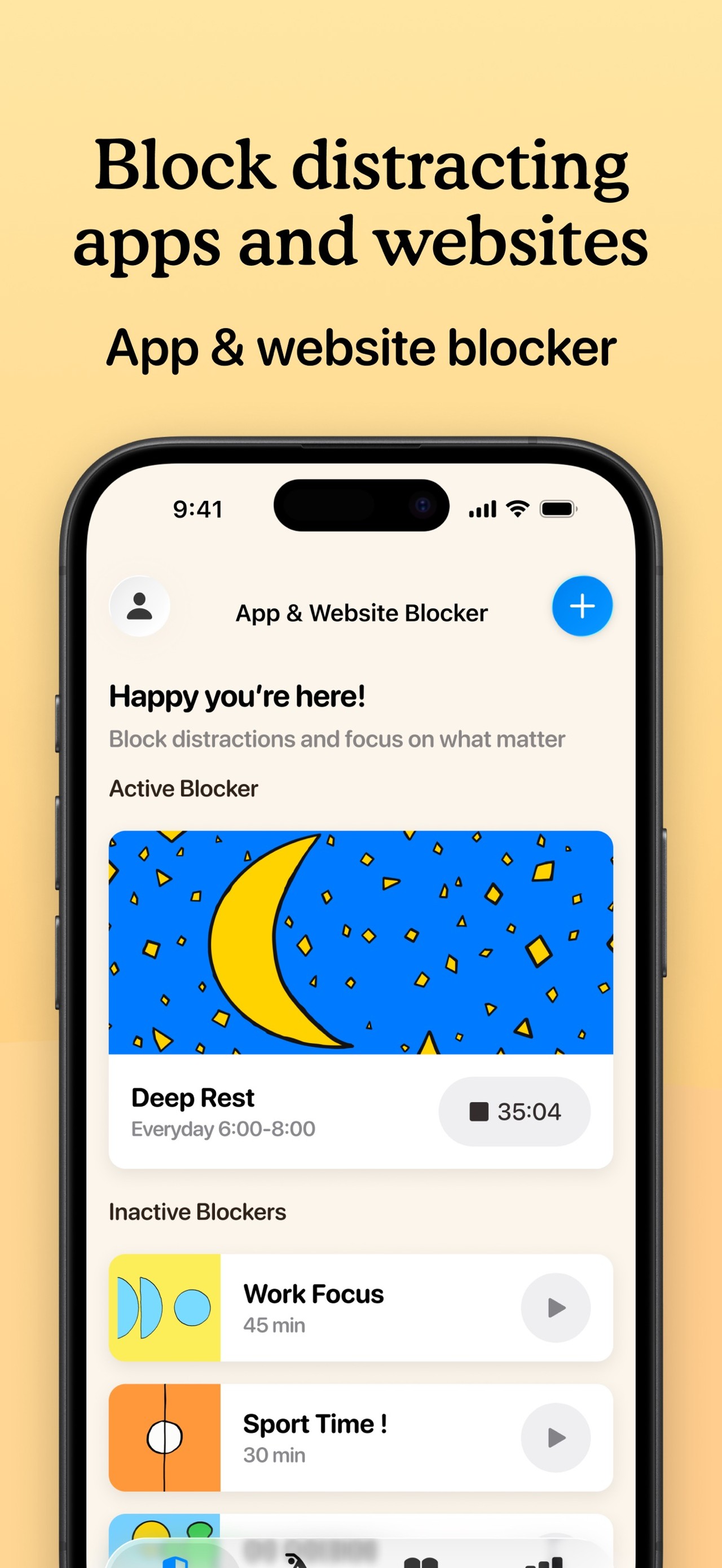Attentive - Digital Wellness iPhone screenshot 2