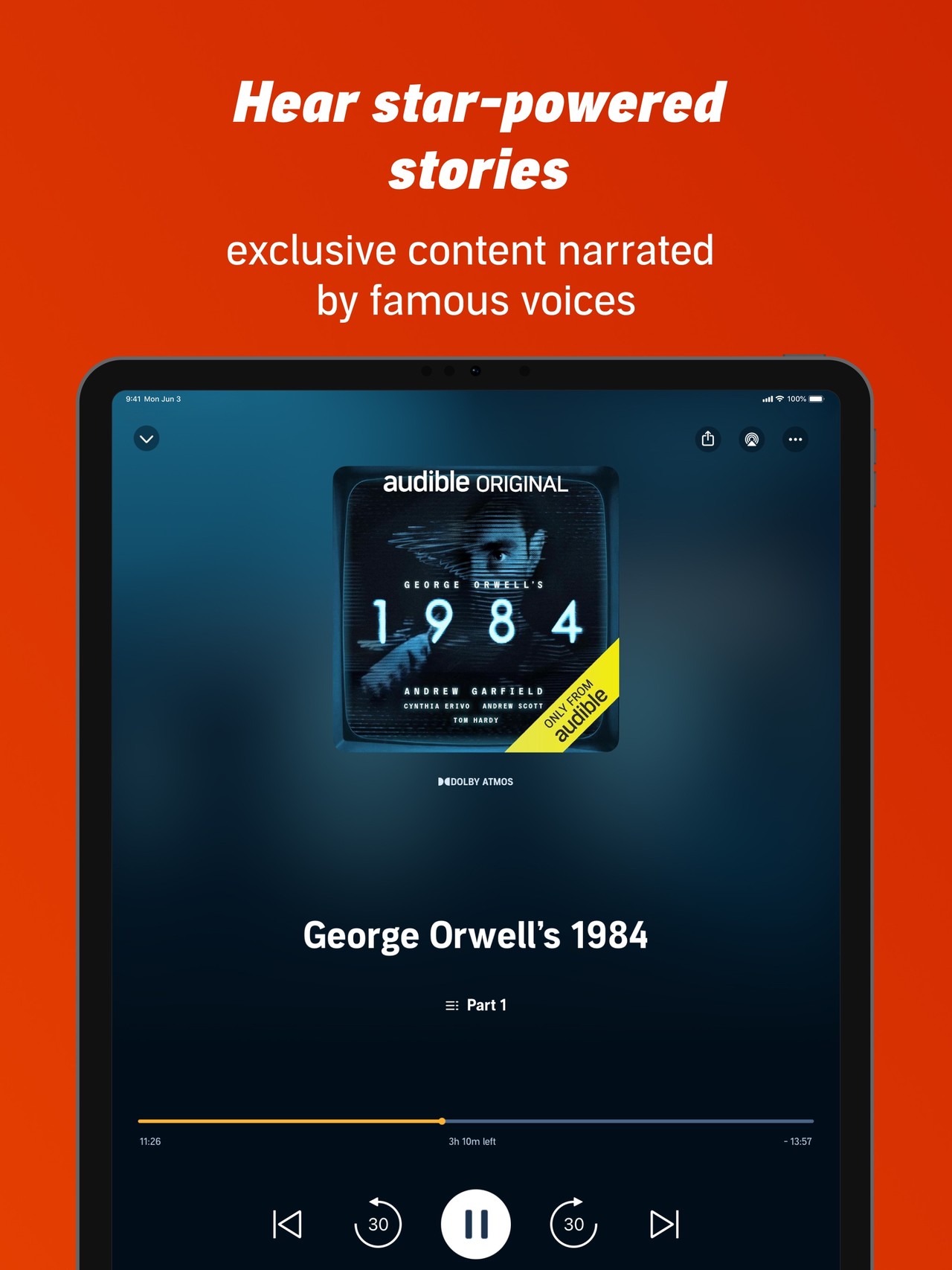 Audible: Audiobooks & Podcasts iPad screenshot 5