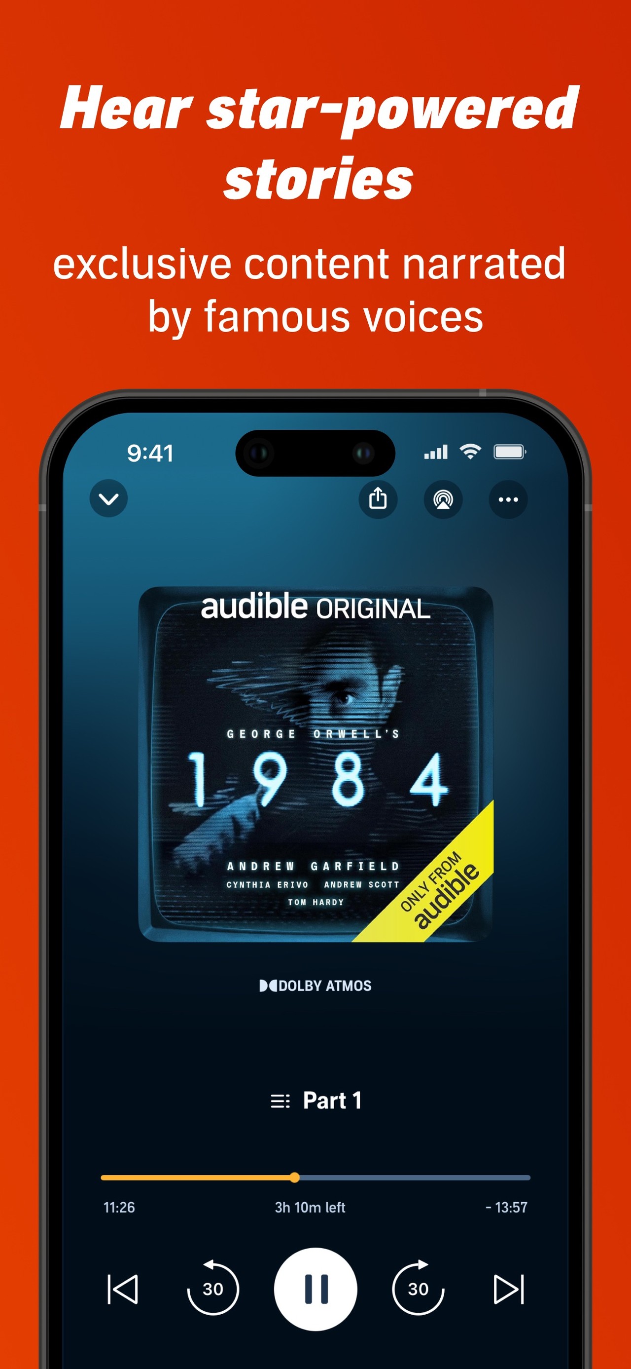Audible: Audiobooks & Podcasts iPhone screenshot 5