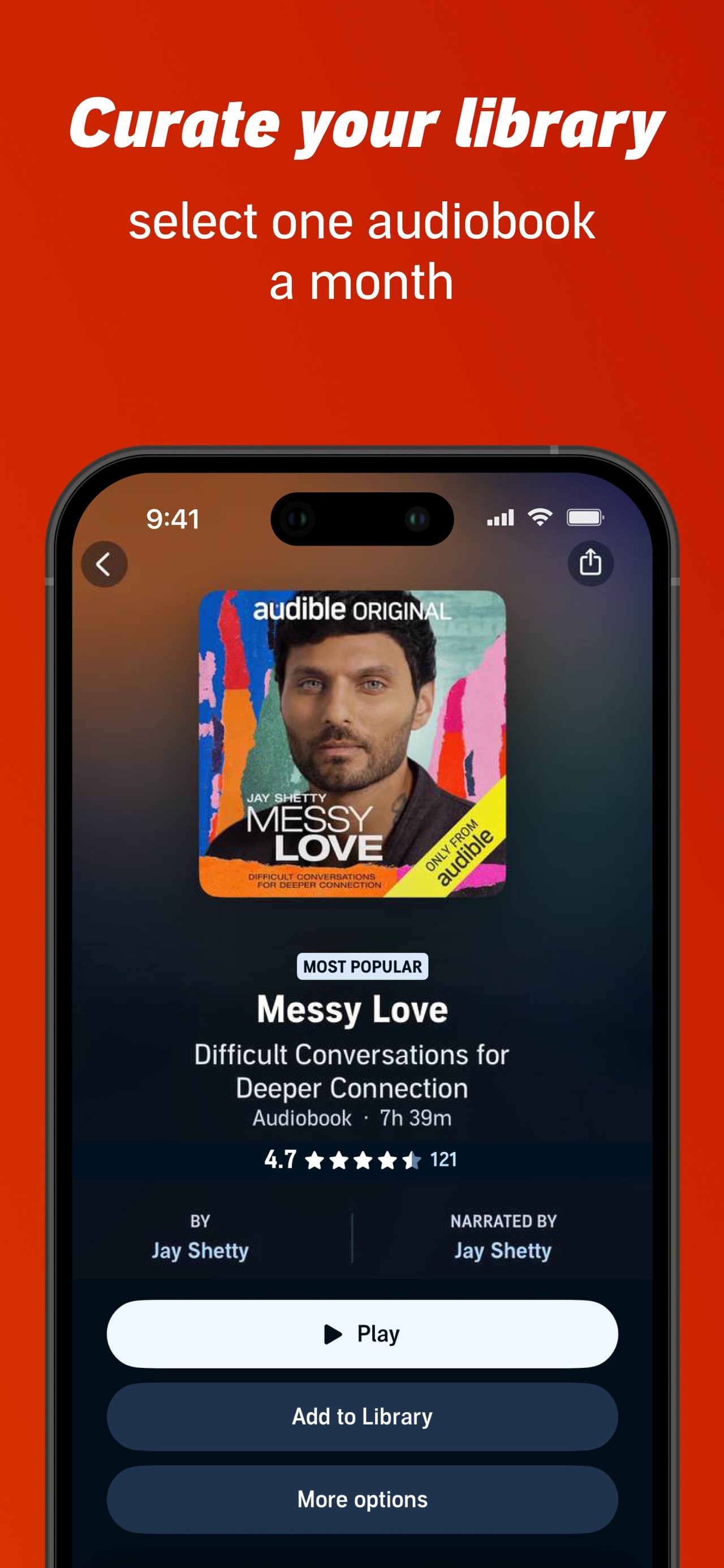 Audible: Audiobooks & Podcasts iPhone screenshot 6