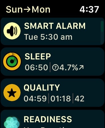 AutoSleep: Watch Sleep Tracker Apple Watch screenshot 1