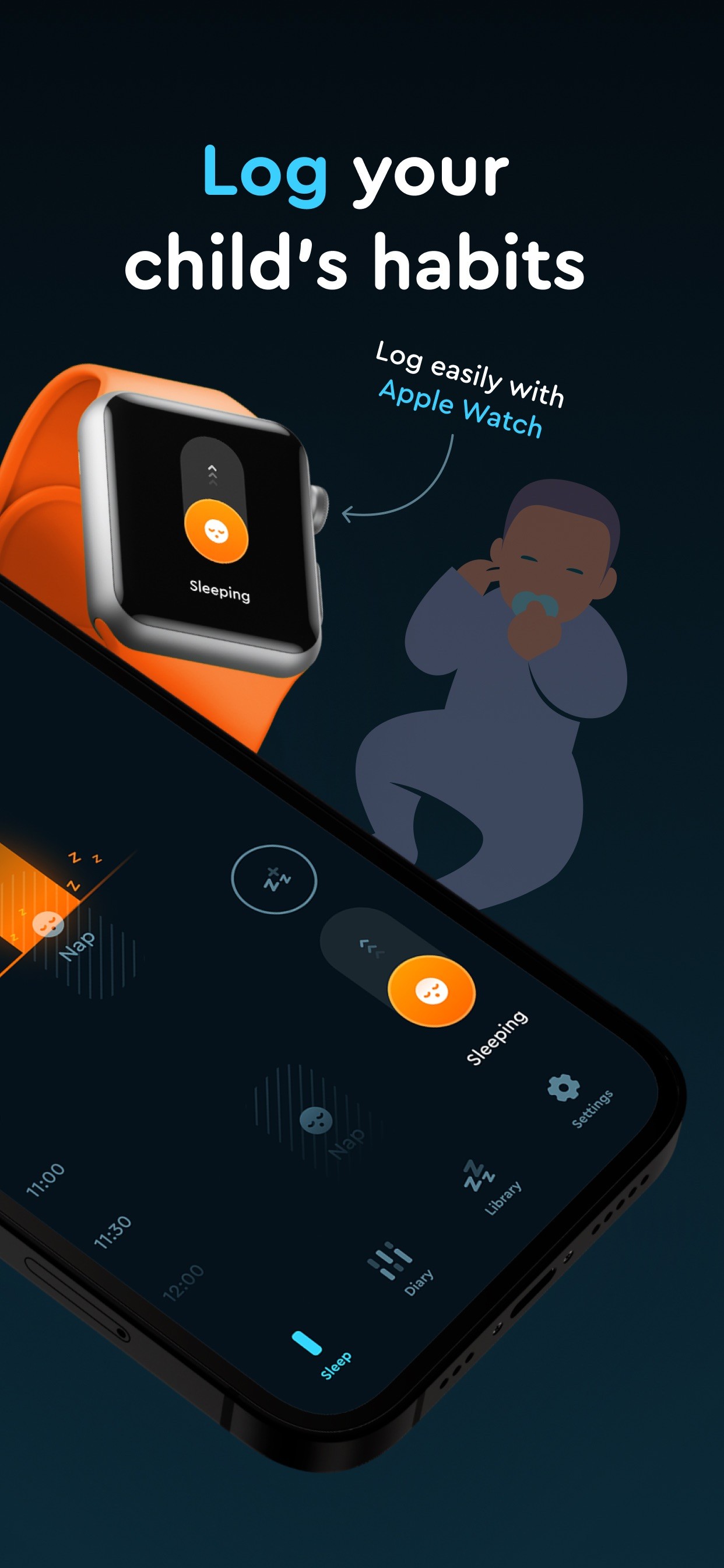 Baby Monitor by Sleep Cycle iPhone screenshot 2