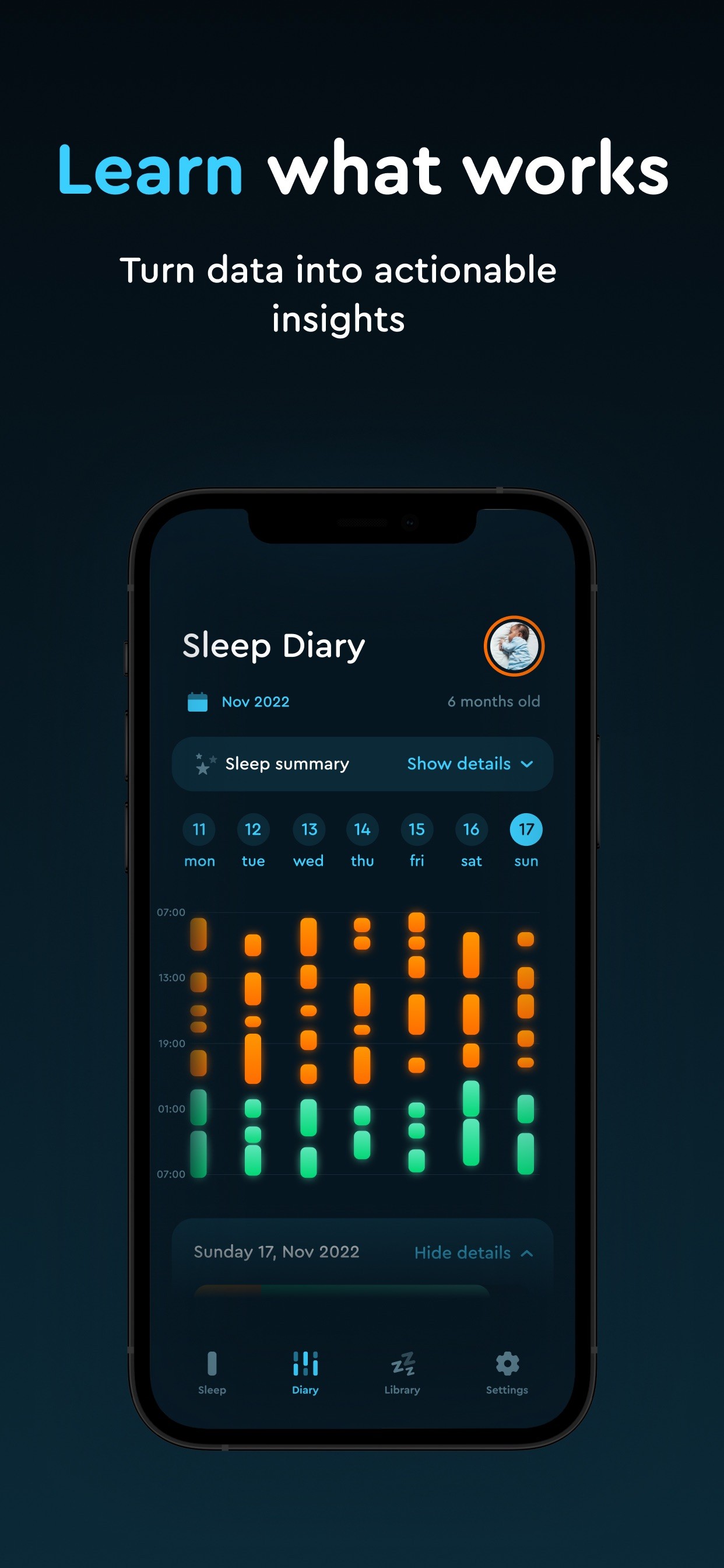 Baby Monitor by Sleep Cycle iPhone screenshot 3