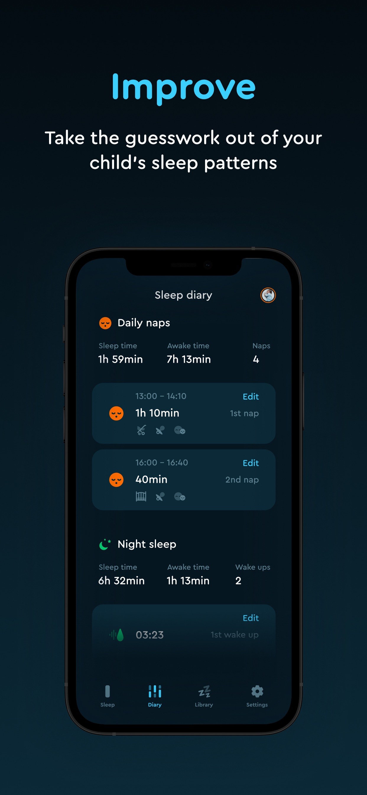 Baby Monitor by Sleep Cycle iPhone screenshot 4
