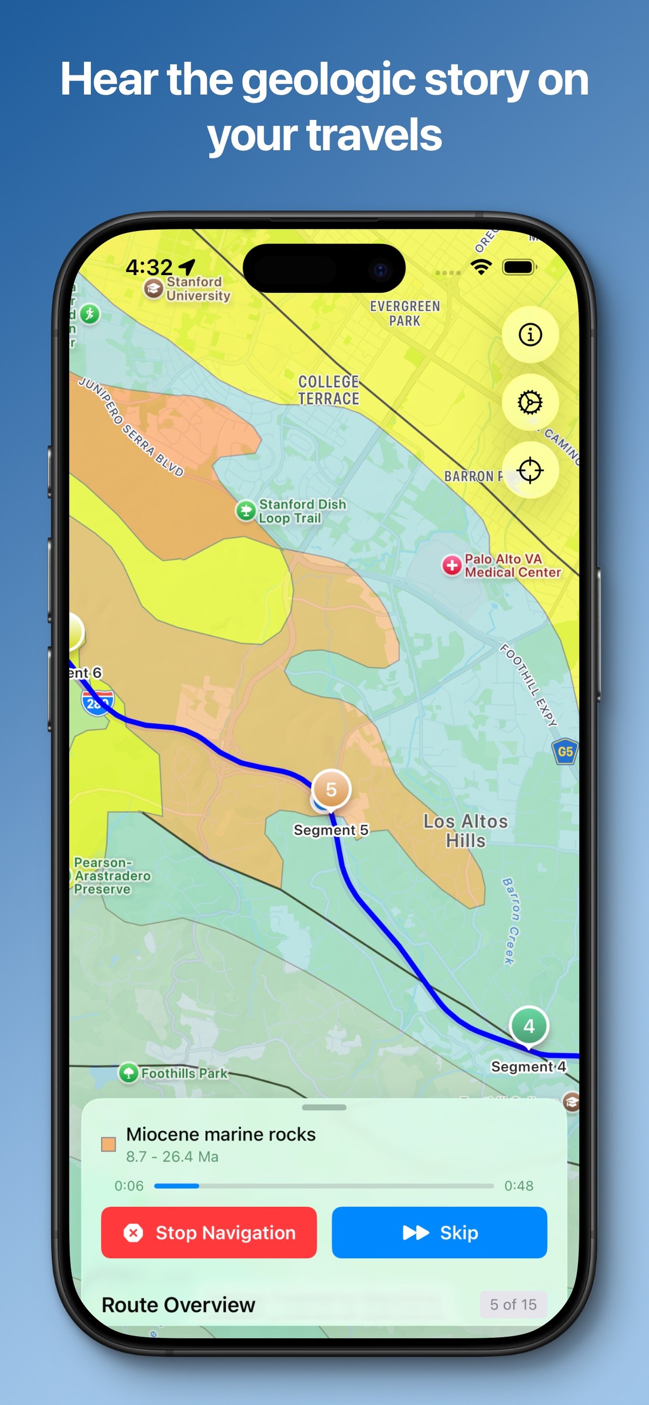 Backseat Geologist iPhone screenshot 3