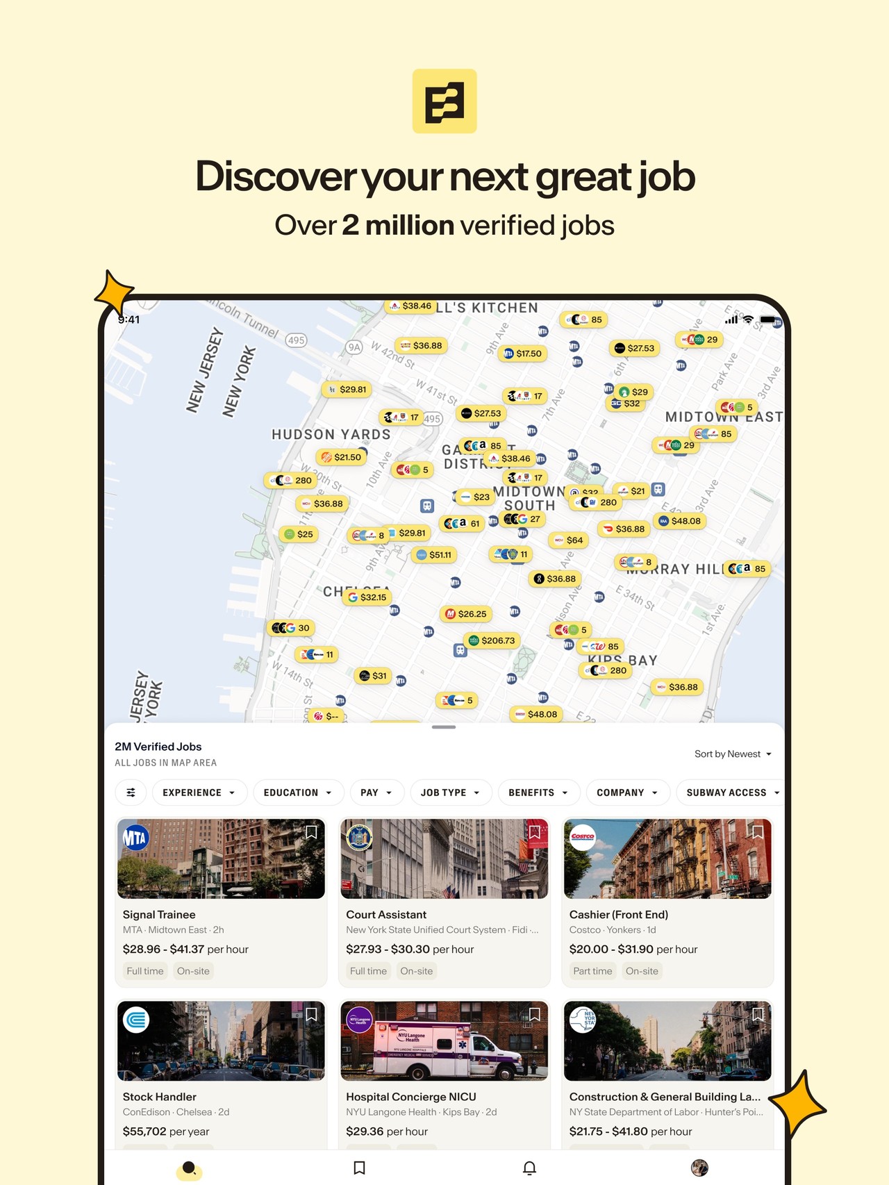 Bandana Job Search iPad screenshot 1