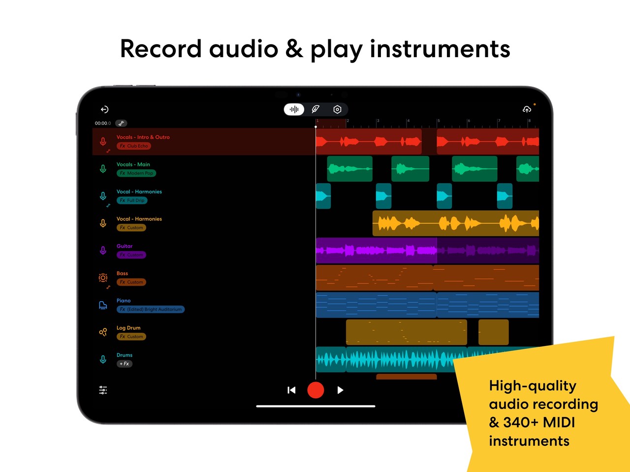 BandLab – Music Maker & Beats iPad screenshot 4