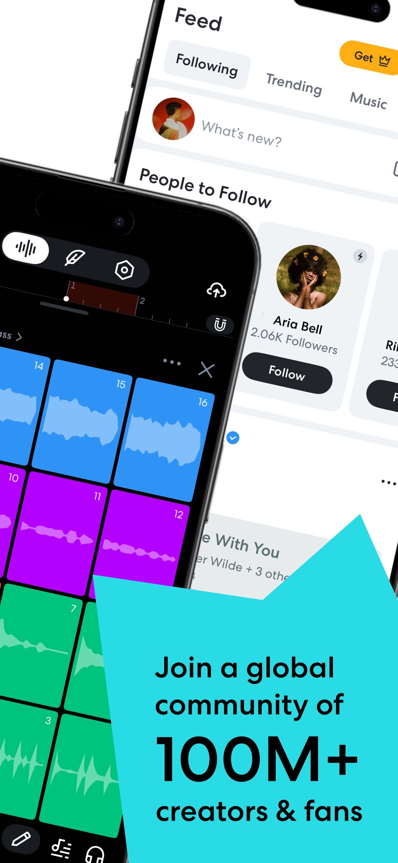BandLab – Music Maker & Beats iPhone screenshot 2