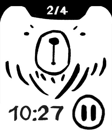 Bear Focus Timer : Pomodoro Apple Watch screenshot 4