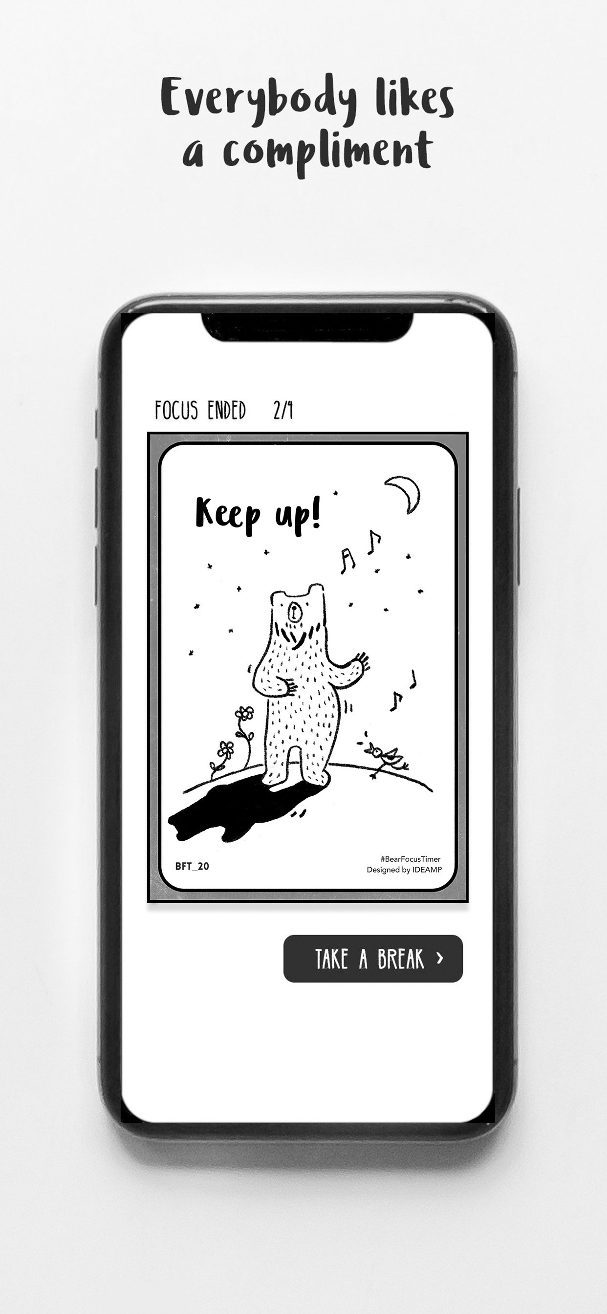 Bear Focus Timer : Pomodoro iPhone screenshot 3