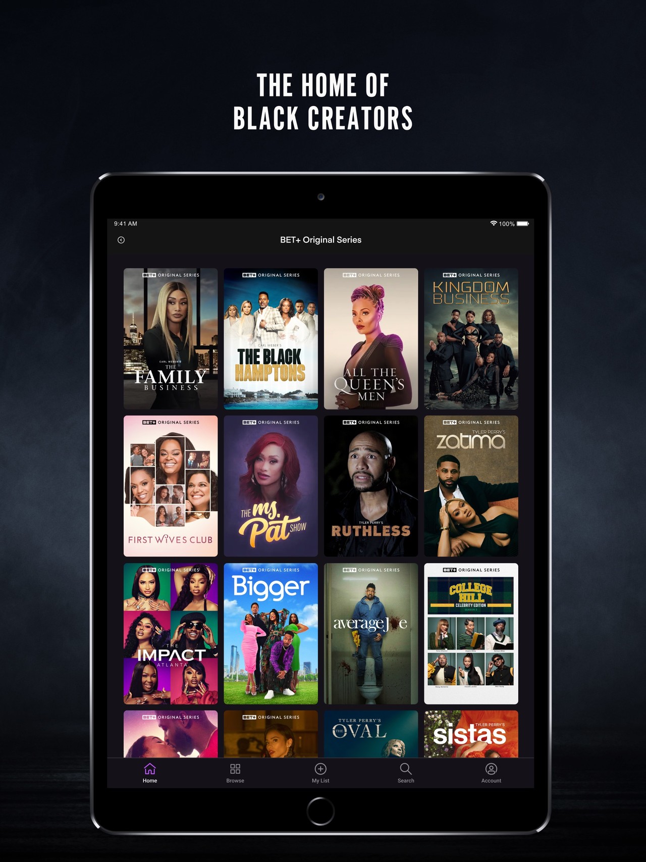 BET+ iPad screenshot 4