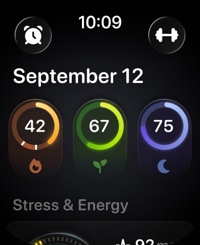 Bevel: AI Health Coach Apple Watch screenshot 1