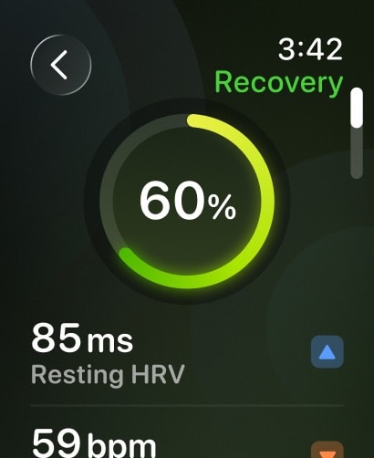 Bevel: AI Health Coach Apple Watch screenshot 3