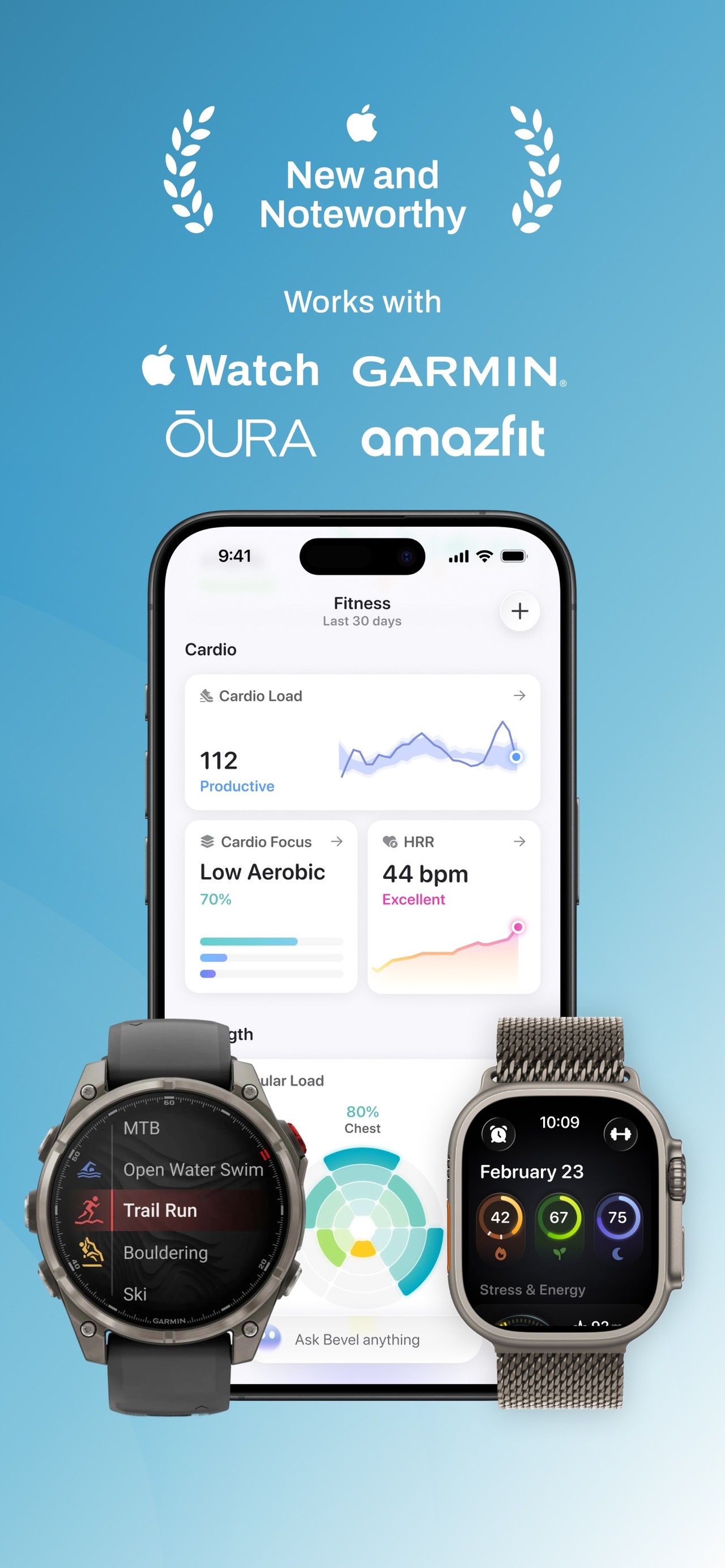 Bevel: AI Health Coach iPhone screenshot 3