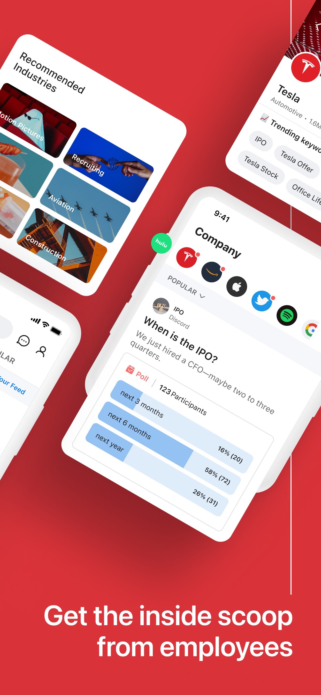 Blind - Professional Community iPhone screenshot 2