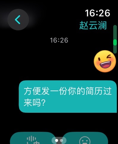 BOSS直聘-招聘求职找工作神器 Apple Watch screenshot 2