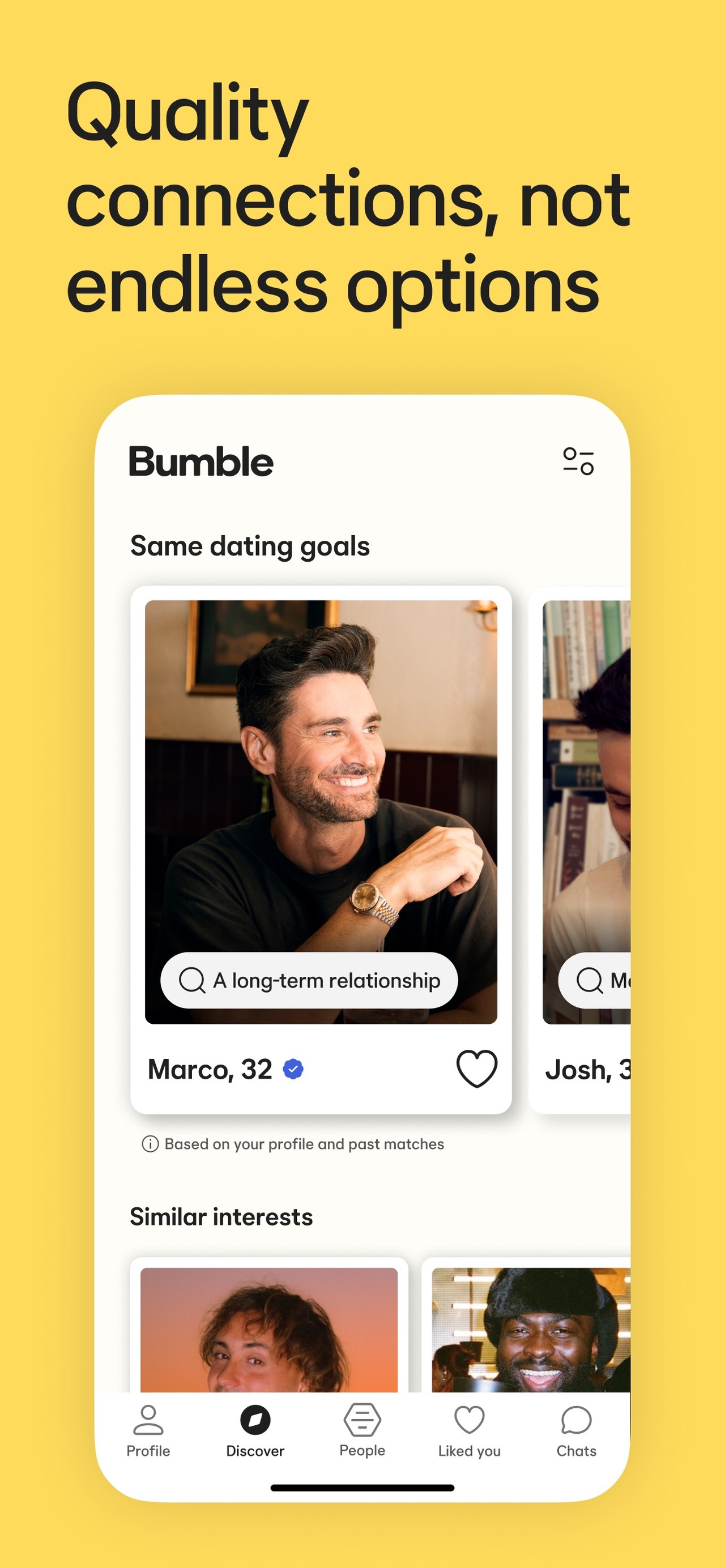 Bumble Dating App: Meet & Date iPhone screenshot 6