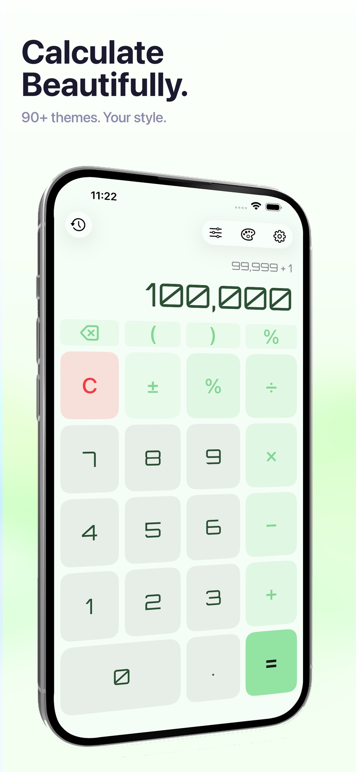 Calcandy - Themed Calculator iPhone screenshot 3