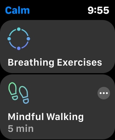 Calm Apple Watch screenshot 2