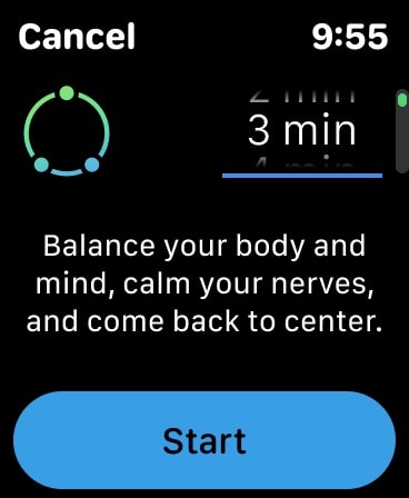Calm Apple Watch screenshot 4