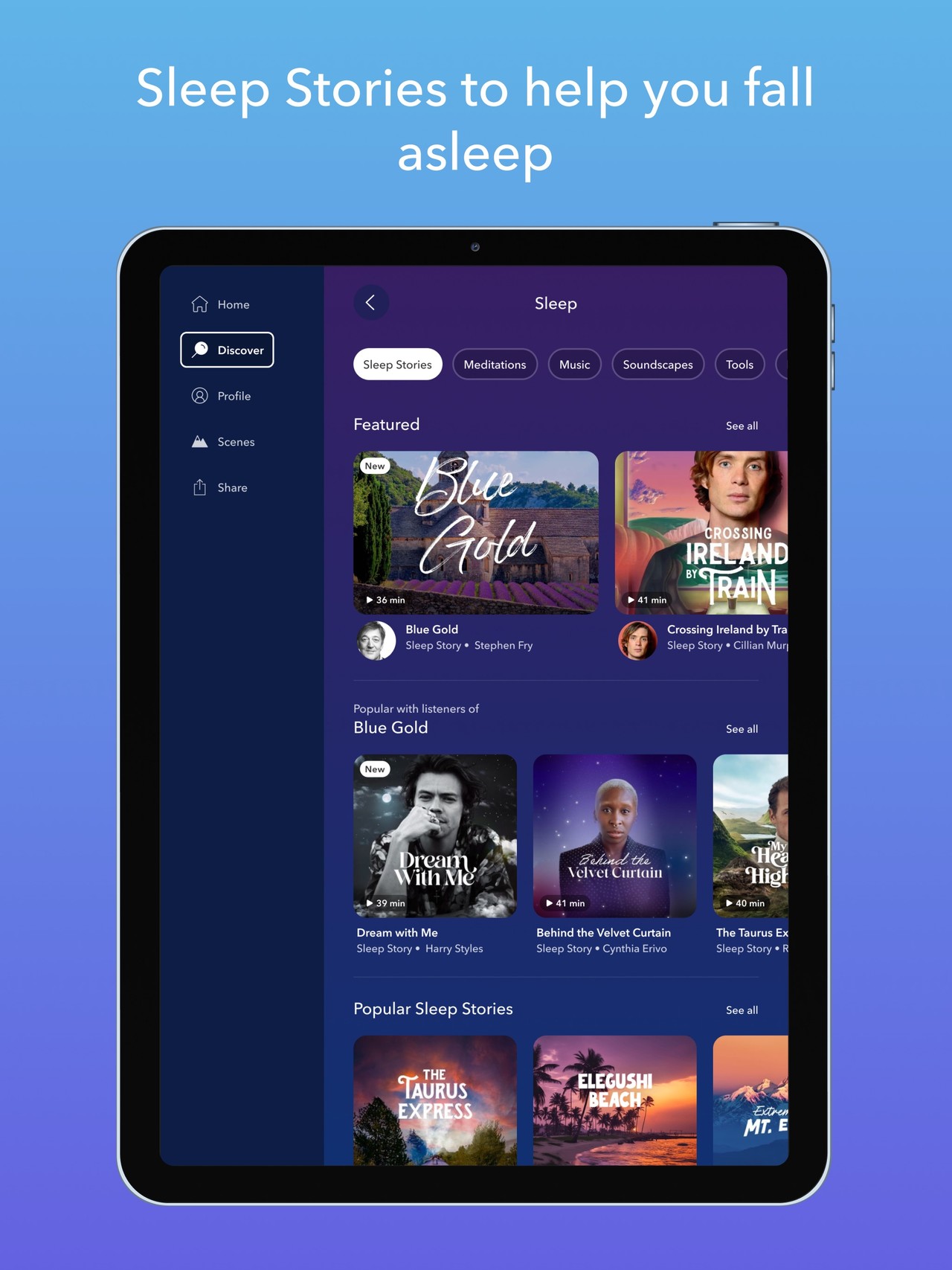 Calm iPad screenshot 4