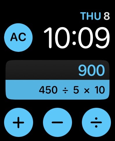 Calzy Apple Watch screenshot 5