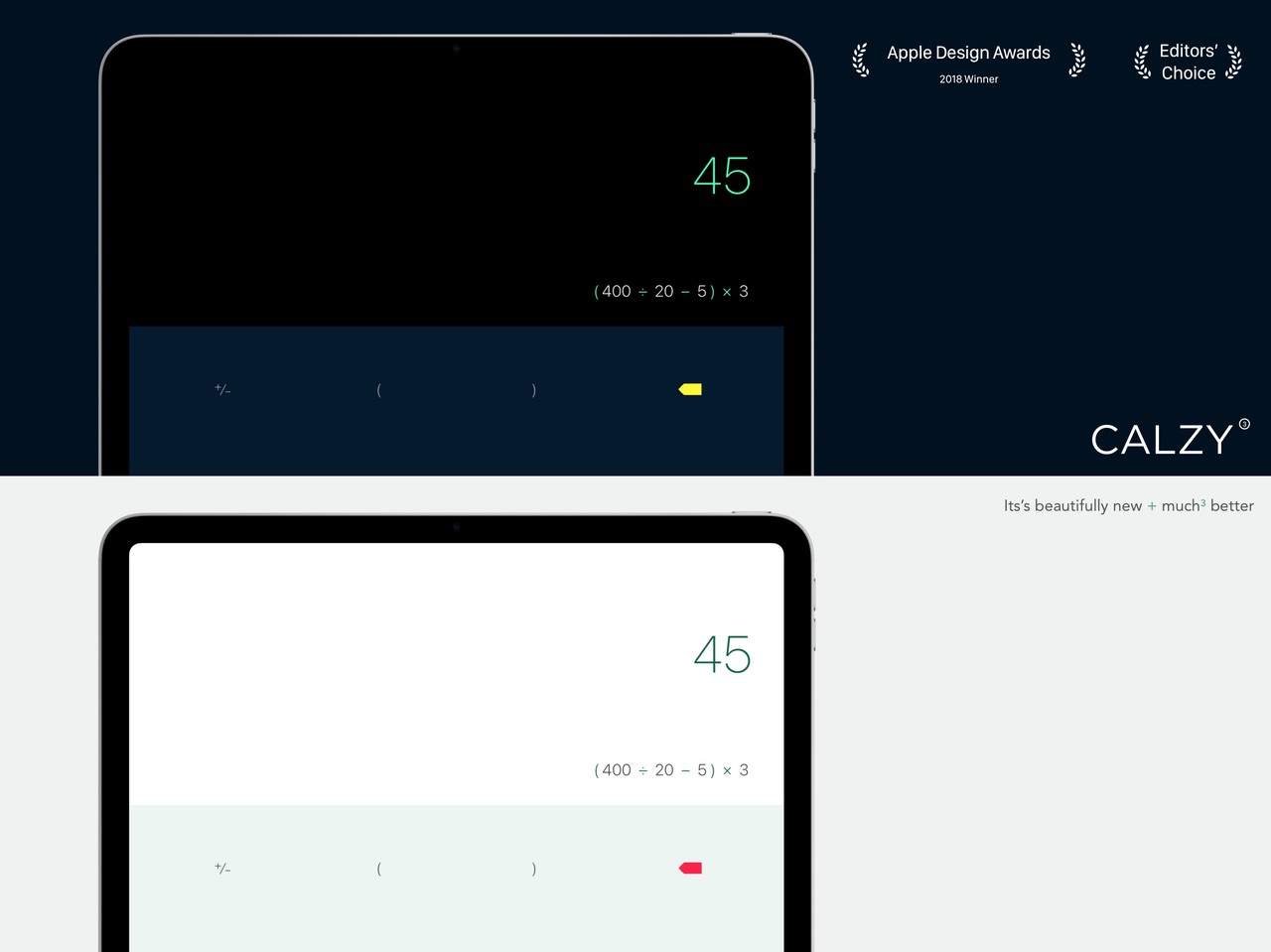 Calzy iPad screenshot 1