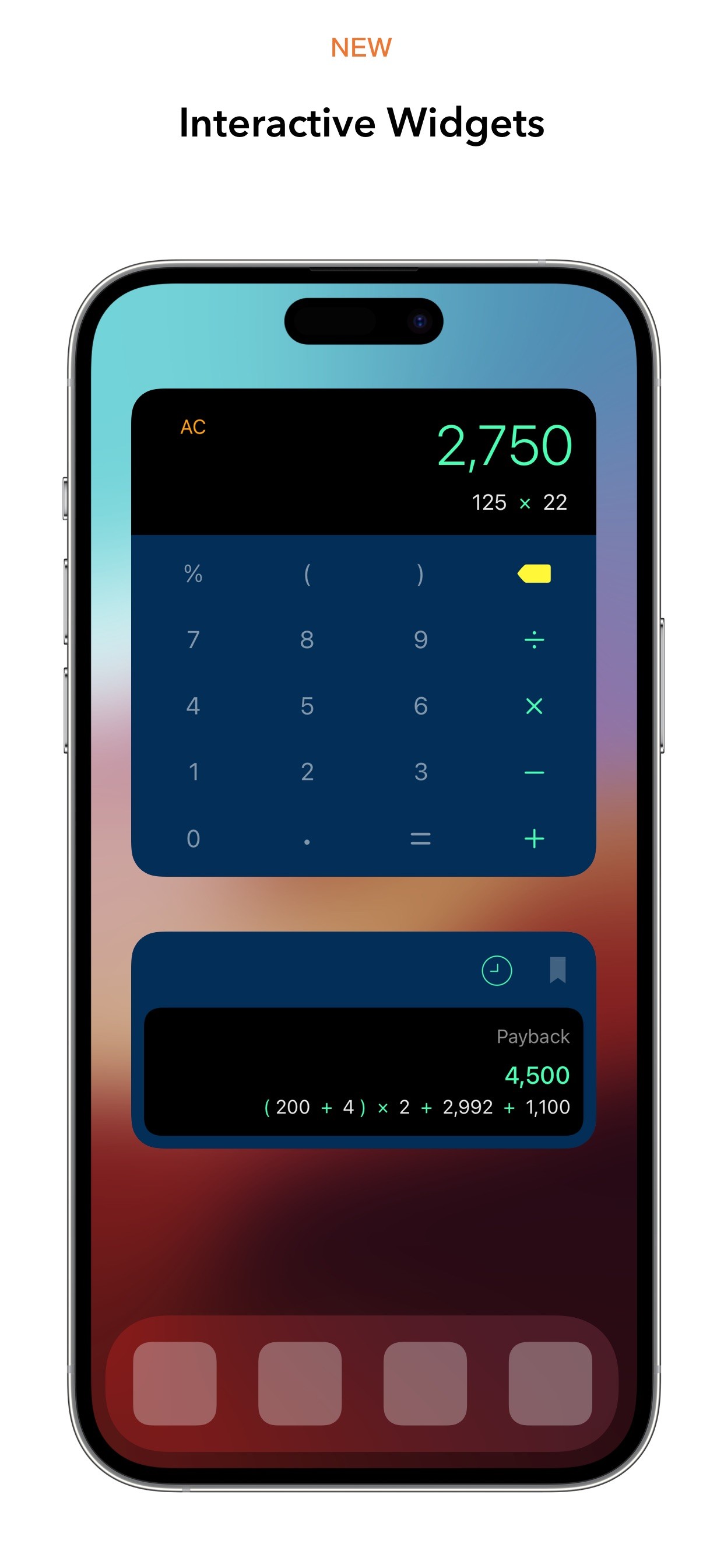 Calzy iPhone screenshot 3